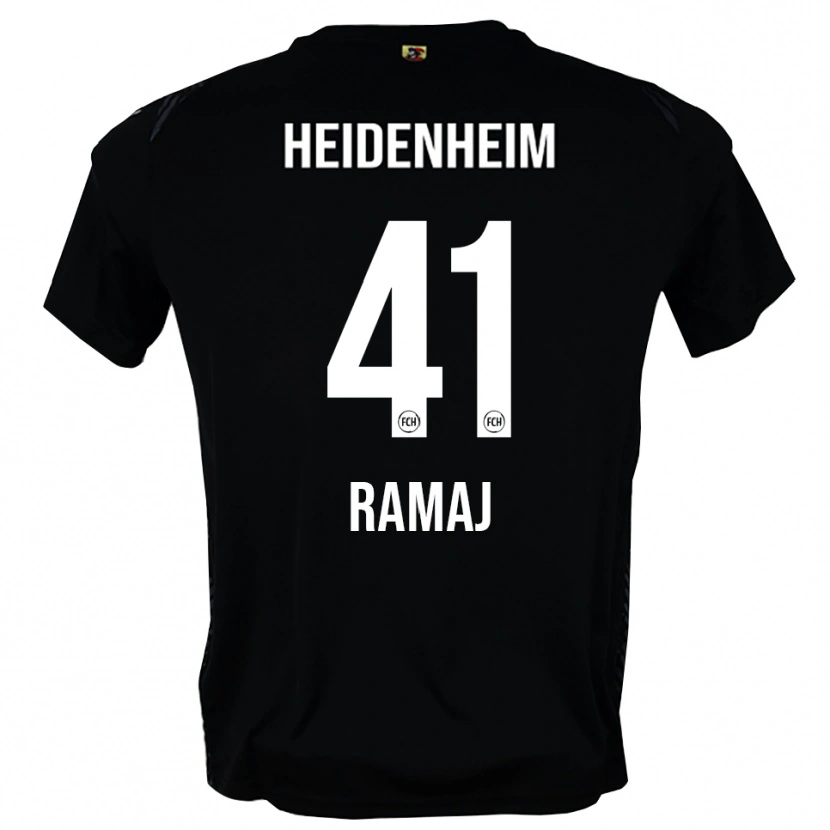 Danxen Kinder Diant Ramaj #41 Trikot Dunkelgrau Schwarz Torwarttrikot 2025/26