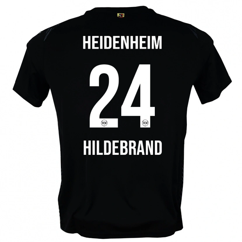 Danxen Kinder Jan Hildebrandt #24 Trikot Dunkelgrau Schwarz Torwarttrikot 2025/26