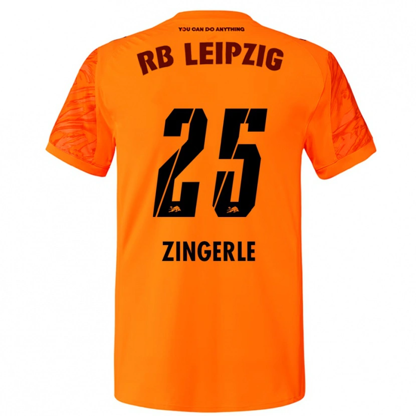 Danxen Kinder Leopold Zingerle #25 Trikot Orange Rot Torwarttrikot 2025/26