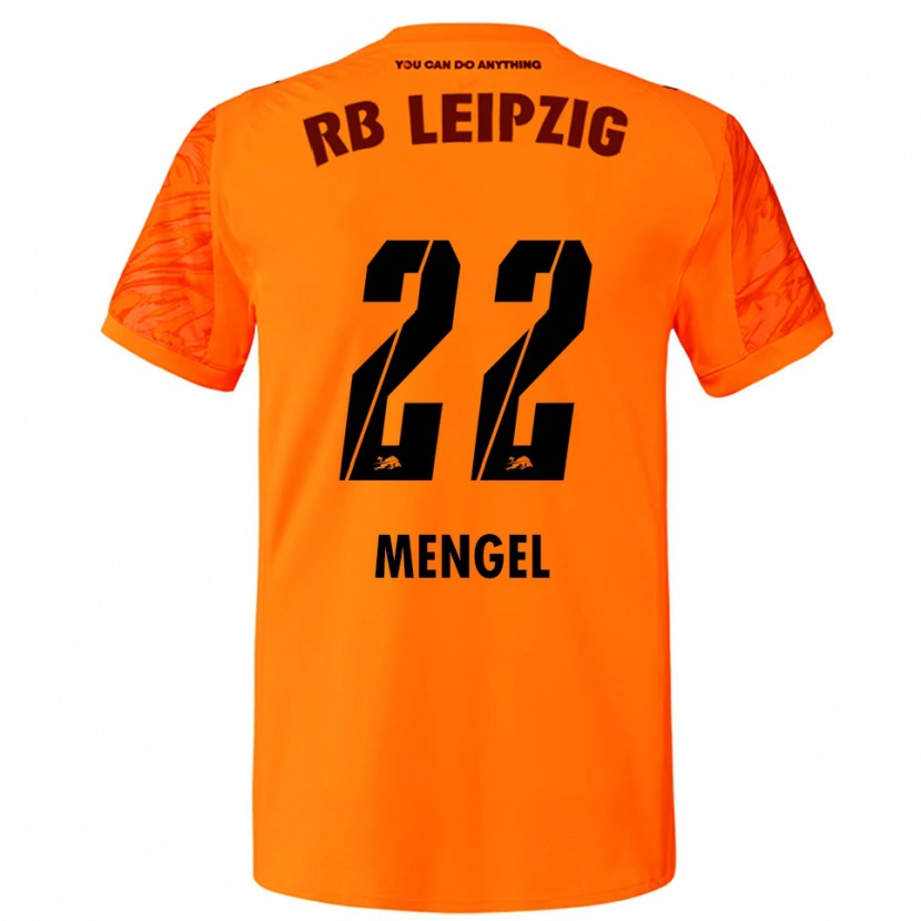 Danxen Kinder Luca Mengel #22 Trikot Orange Rot Torwarttrikot 2025/26