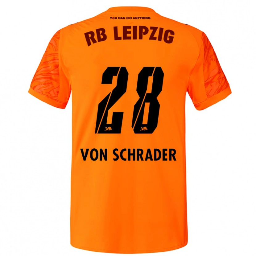 Danxen Kinder Lina Von Schrader #28 Trikot Orange Rot Torwarttrikot 2025/26