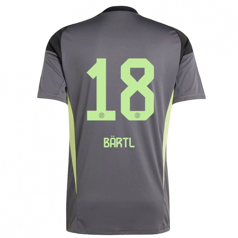 Danxen Kinder Jannis Bärtl #18 Trikot Schwarz Grün Gelb Torwarttrikot 2025/26