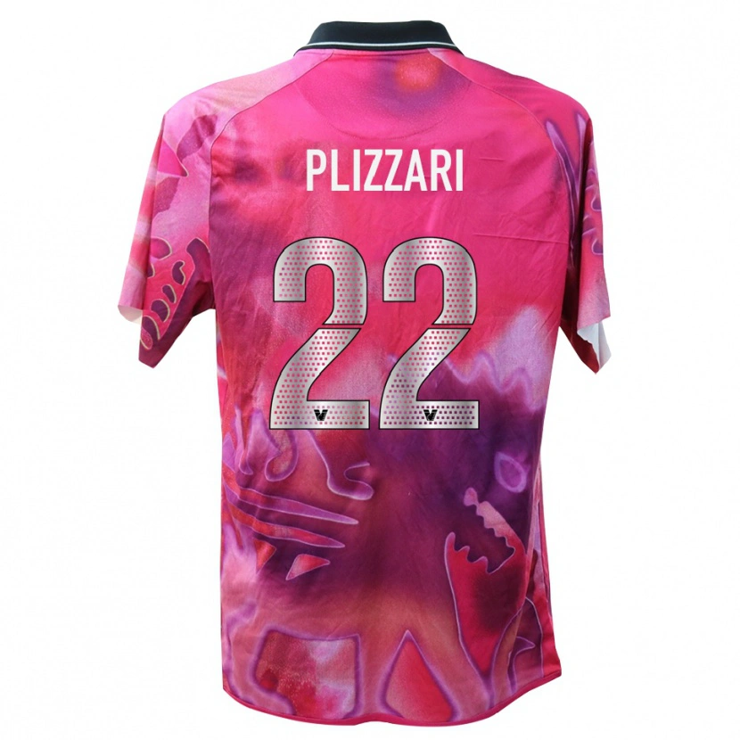Danxen Kinder Alessandro Plizzari #22 Trikot Tiefes Pink Torwarttrikot 2025/26