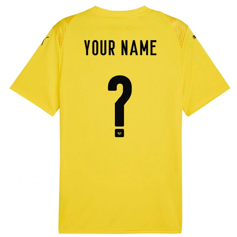 Danxen Kinder Palermo FC Gelb Schwarz Trikot Torwarttrikot 2025/26