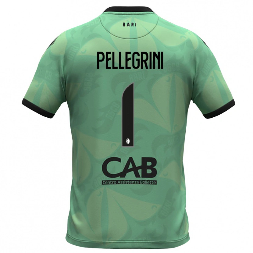 Danxen Kinder Luigi Pellegrini #1 Trikot Dunkelgrün Torwarttrikot 2025/26