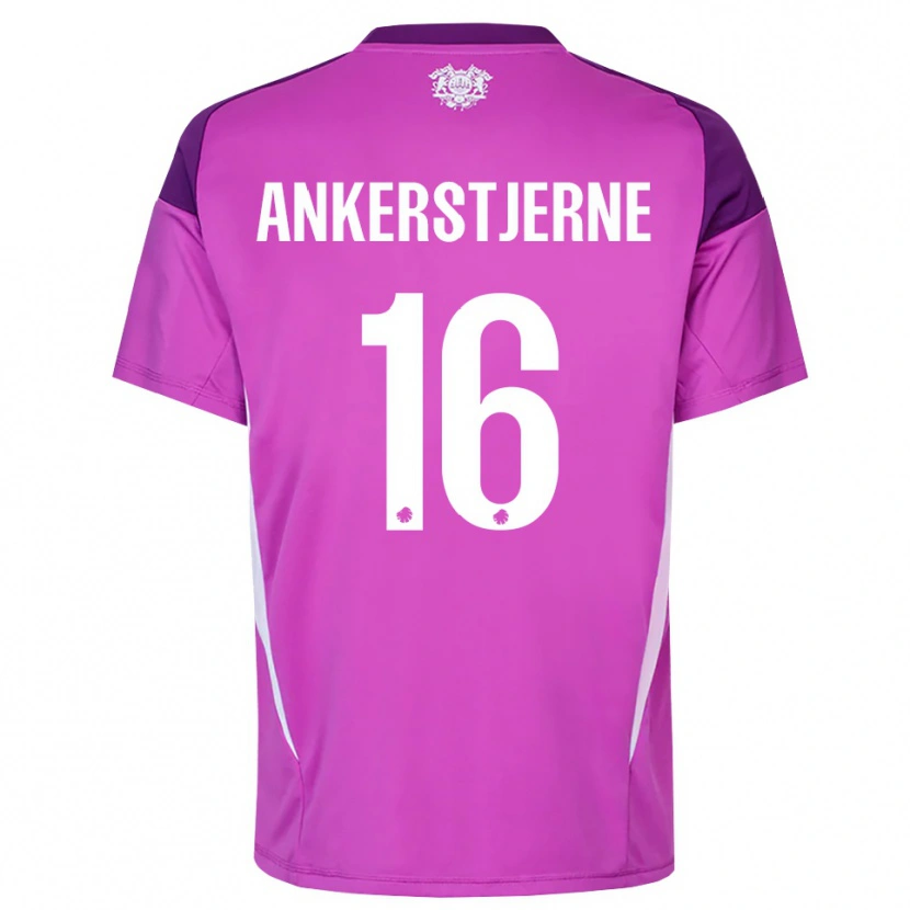 Danxen Kinder Ida Ankerstjerne #16 Trikot Flieder Lila Weiß Torwarttrikot 2025/26