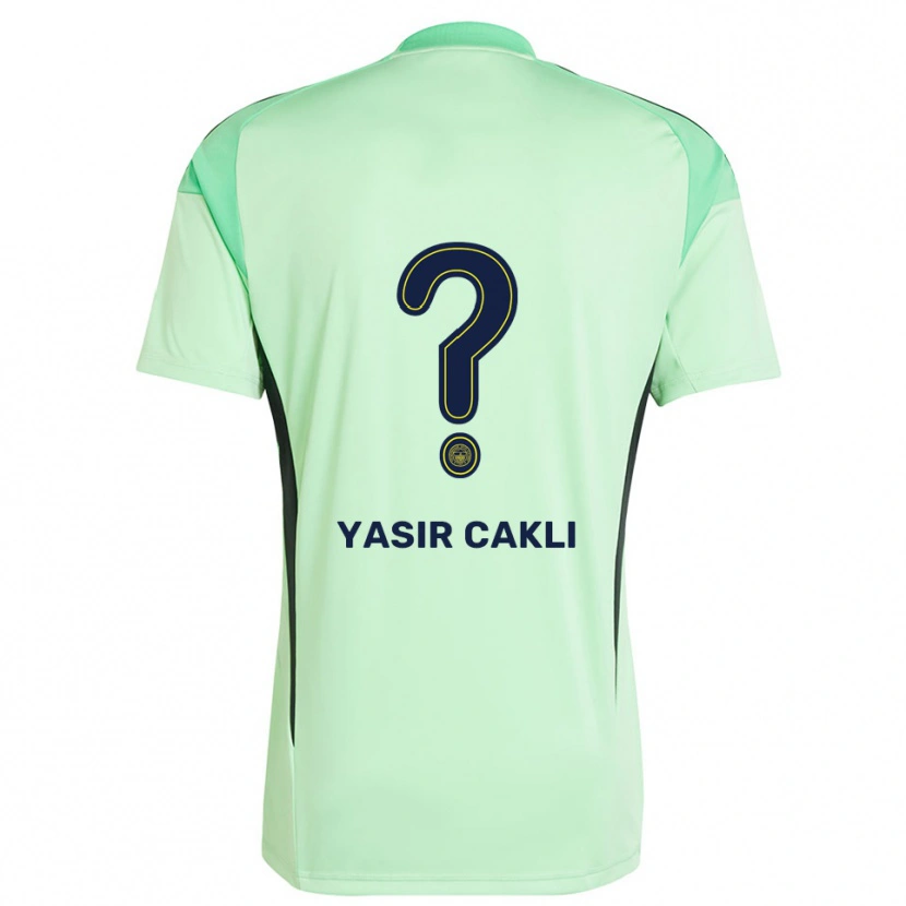 Danxen Kinder Ali Yasir Caklı #0 Trikot Hellgrün Schwarz Torwarttrikot 2025/26