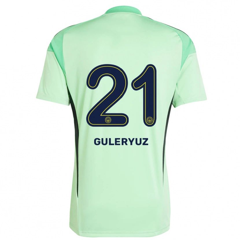 Danxen Kinder Göknur Güleryüz #21 Trikot Hellgrün Schwarz Torwarttrikot 2025/26