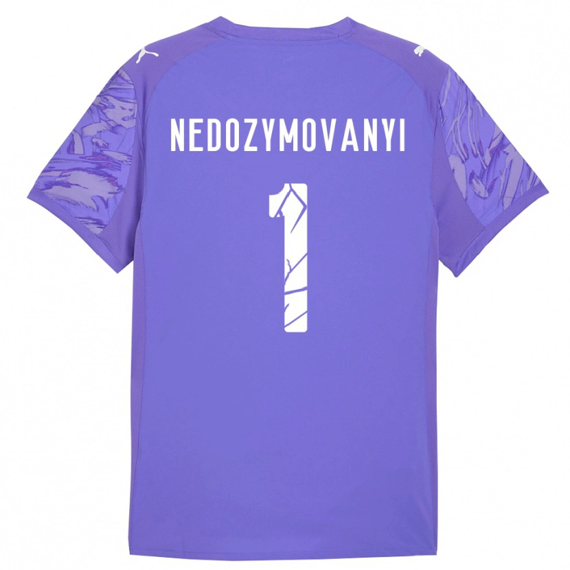 Danxen Kinder Artem Nedozymovanyi #1 Trikot Flieder Lila Torwarttrikot 2025/26