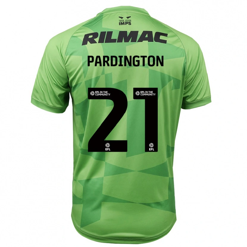 Danxen Kinder Jamie Pardington #21 Trikot Hellgrün Torwarttrikot 2025/26