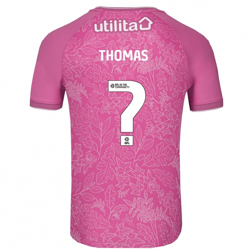 Danxen Kinder Lucas Thomas #0 Trikot Pink Schwarz Torwarttrikot 2025/26