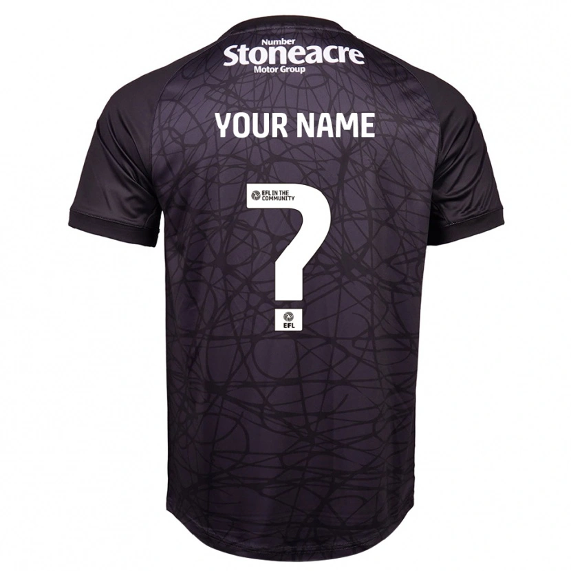 Danxen Kinder Doncaster Rovers Schwarz Weiß Trikot Torwarttrikot 2025/26