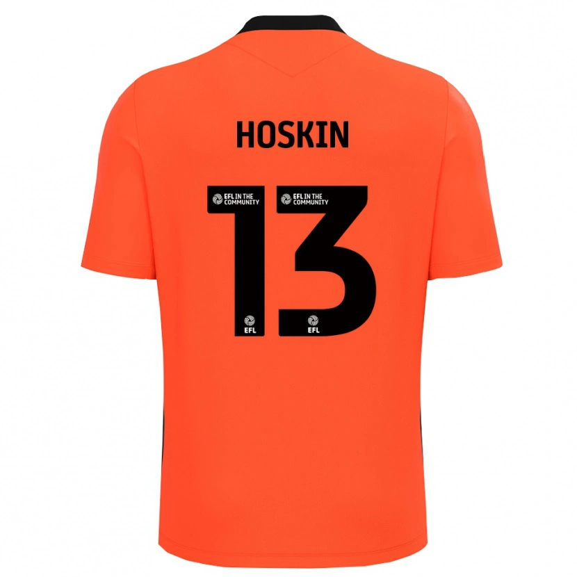 Danxen Kinder Owen Hoskin #13 Trikot Rot Schwarz Torwarttrikot 2025/26