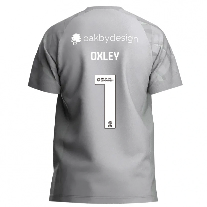 Danxen Kinder Mark Oxley #1 Trikot Dunkelgrau Torwarttrikot 2025/26