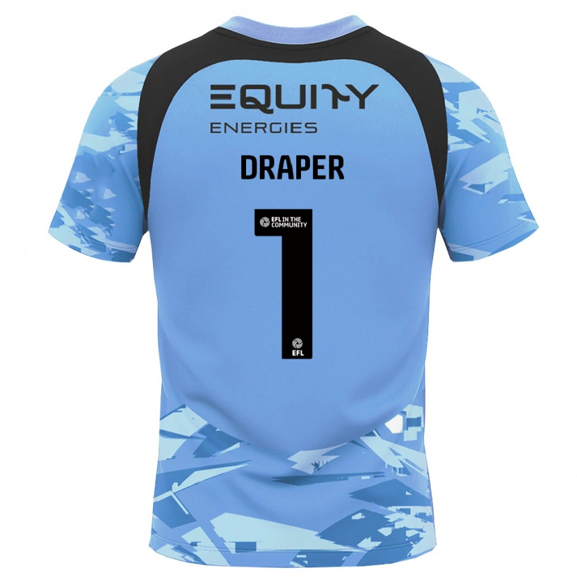 Danxen Kinder Anna Draper #1 Trikot Hellblau Glack Torwarttrikot 2025/26