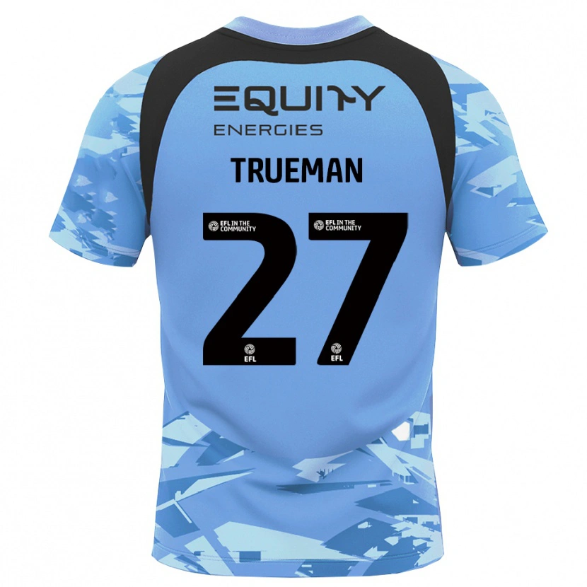 Danxen Kinder Connal Trueman #27 Trikot Hellblau Glack Torwarttrikot 2025/26