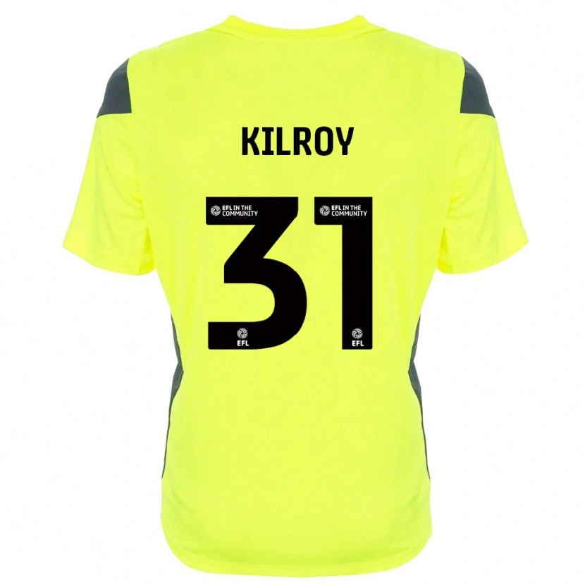 Danxen Kinder Jenson Kilroy #31 Trikot Leuchtendes Grün Schwarz Torwarttrikot 2025/26