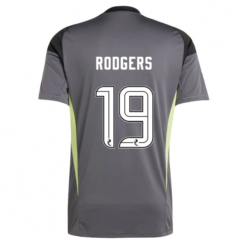 Danxen Kinder Lisa Rodgers #19 Trikot Grau Weiß Torwarttrikot 2025/26