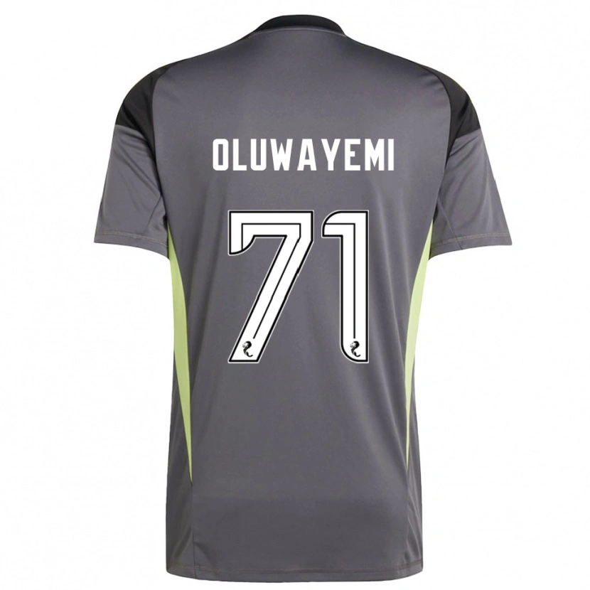 Danxen Kinder Tobi Oluwayemi #71 Trikot Grau Weiß Torwarttrikot 2025/26
