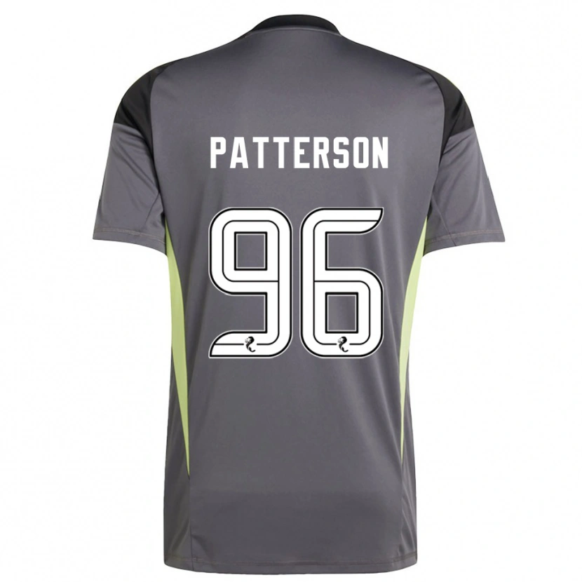 Danxen Kinder Cameron Patterson #96 Trikot Grau Weiß Torwarttrikot 2025/26