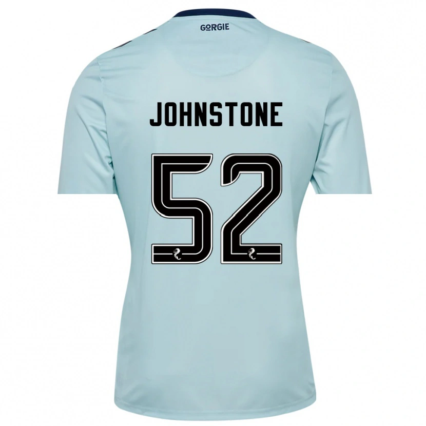 Danxen Kinder Rachael Johnstone #52 Trikot Hellblau Schwarz Torwarttrikot 2025/26