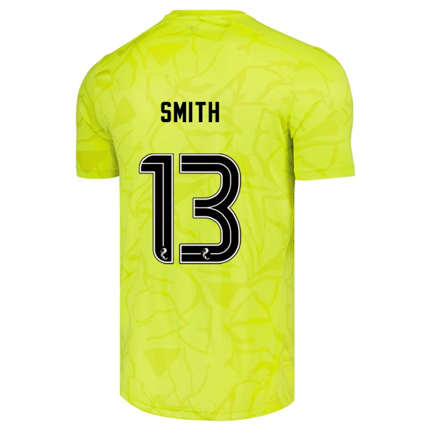 Danxen Kinder Jordan Smith #13 Trikot Gelb Schwarz Torwarttrikot 2025/26