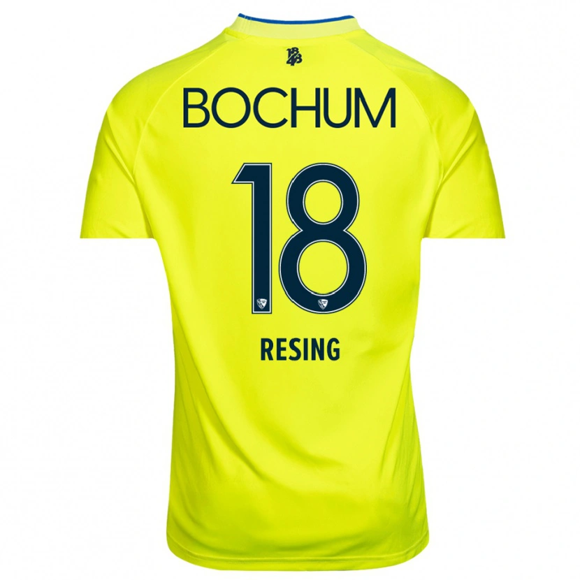 Danxen Kinder Svea Resing #18 Trikot Gelb Grün Torwarttrikot 2025/26