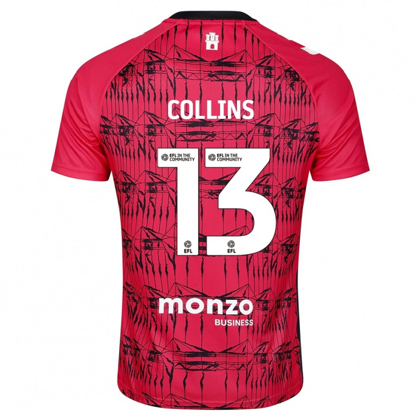 Danxen Kinder Ben Wilson #13 Trikot Rot Weiß Torwarttrikot 2025/26