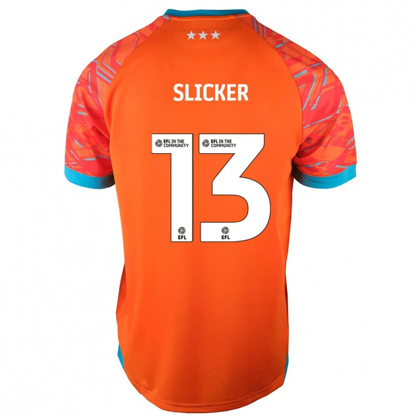 Danxen Kinder Cieran Slicker #13 Trikot Orange Weiß Torwarttrikot 2025/26