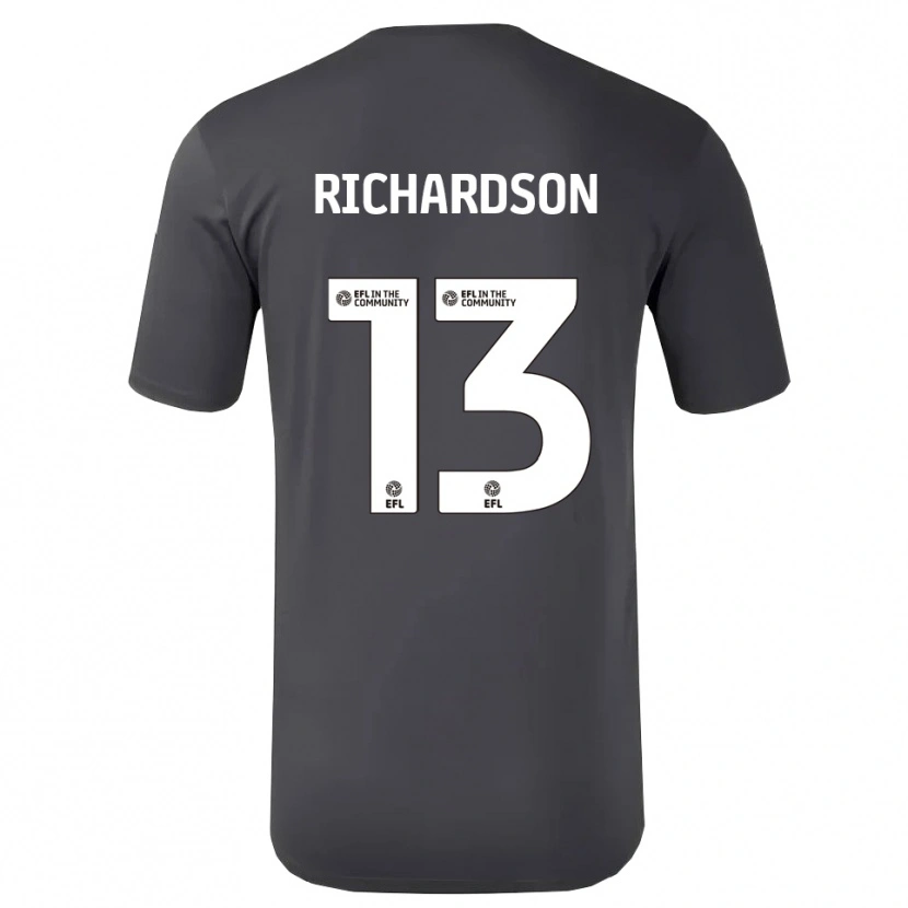 Danxen Kinder Joseph Richardson #13 Trikot Schwarz Weiß Torwarttrikot 2025/26
