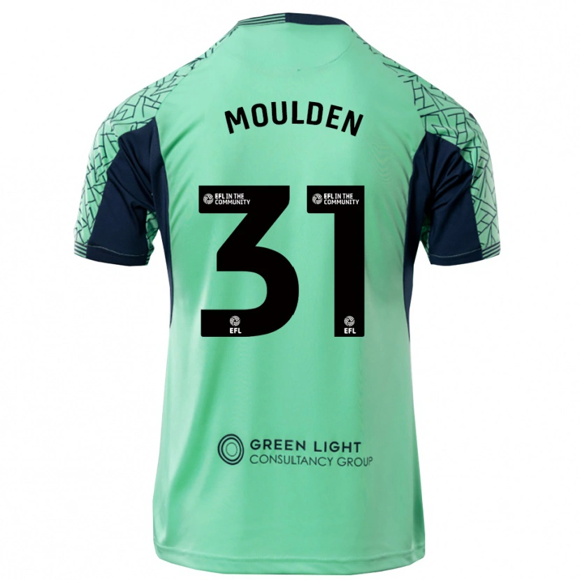 Danxen Kinder Louie Moulden #31 Trikot Aqua Schwarz Torwarttrikot 2025/26