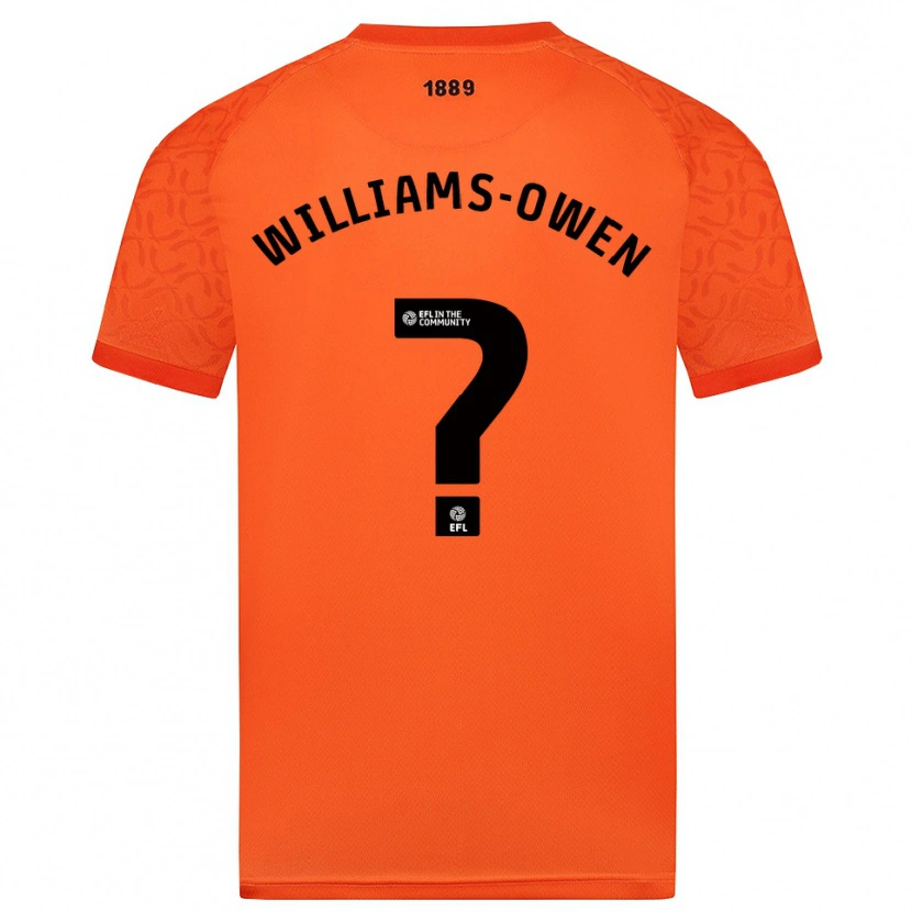 Danxen Kinder Brooke Williams-Owen #0 Trikot Orange Schwarz Torwarttrikot 2025/26
