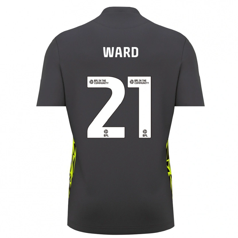 Danxen Kinder Danny Ward #21 Trikot Grau Waldgrün Torwarttrikot 2025/26