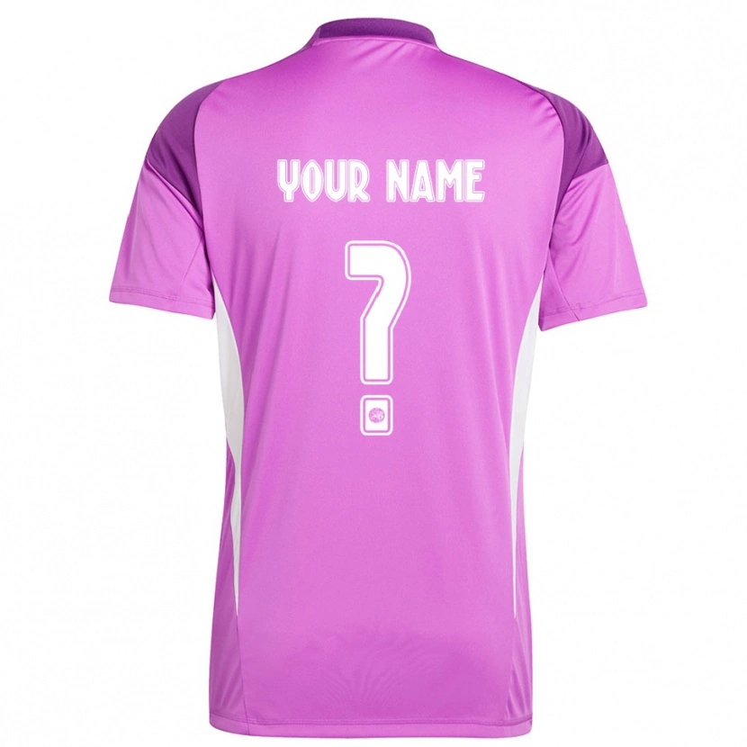 Danxen Kinder Ajax Hellviolett Weiß Trikot Torwarttrikot 2025/26