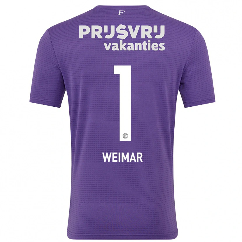Danxen Kinder Jacintha Weimar #1 Trikot Violett Weiß Torwarttrikot 2025/26