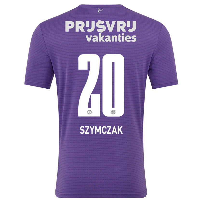 Danxen Kinder Oliwia Szymczak #20 Trikot Violett Weiß Torwarttrikot 2025/26
