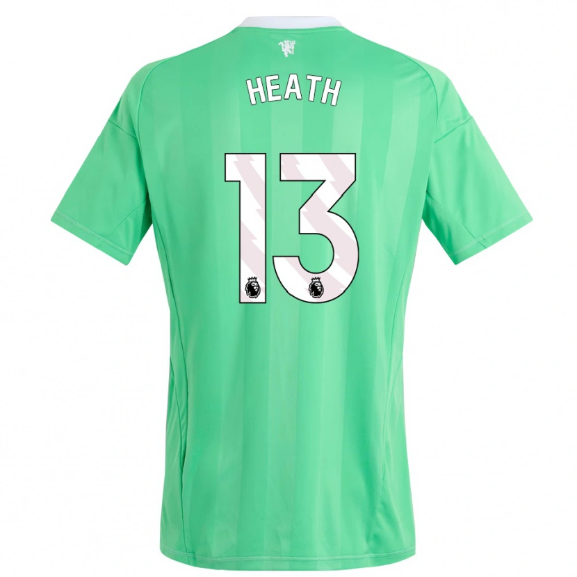 Danxen Kinder Fred Heath #13 Trikot Smaragdgrün Torwarttrikot 2025/26
