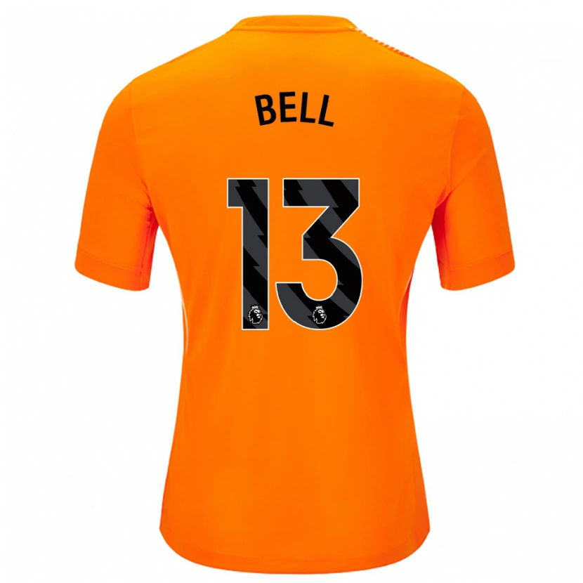 Danxen Kinder Toby Bell #13 Trikot Orange Schwarz Torwarttrikot 2025/26