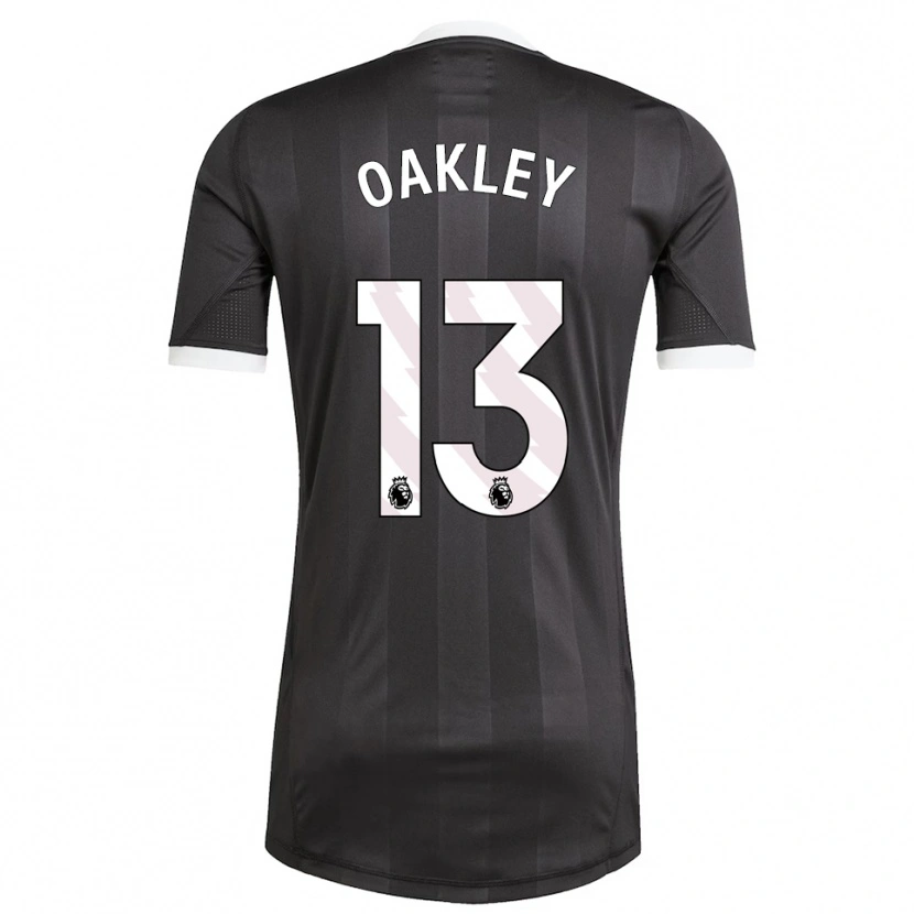 Danxen Kinder Rhys Oakley #13 Trikot Schwarz Weiß Torwarttrikot 2025/26