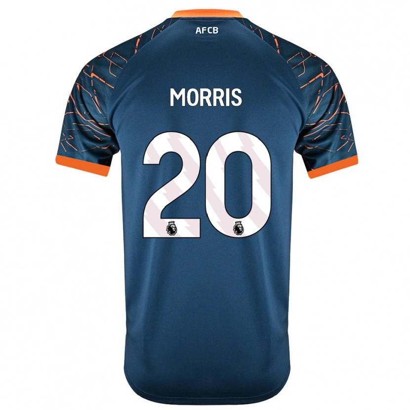 Danxen Kinder Caitlin Morris #20 Trikot Dunkles Schieferblau Torwarttrikot 2025/26