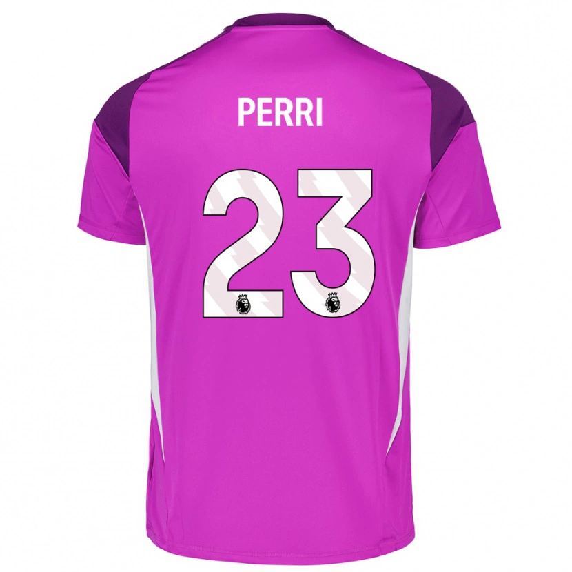Danxen Kinder Lucas Perri #23 Trikot Violett Weiß Torwarttrikot 2025/26