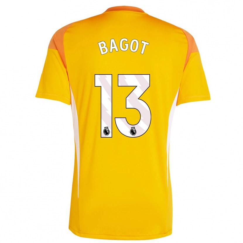 Danxen Kinder Matthew Bagot #13 Trikot Orange Weiß Torwarttrikot 2025/26