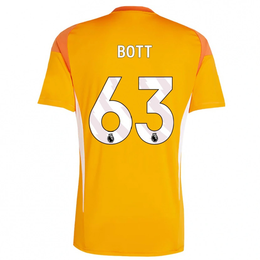 Danxen Kinder Aaron Bott #63 Trikot Orange Weiß Torwarttrikot 2025/26