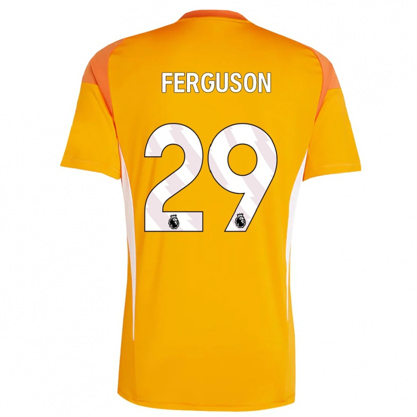 Danxen Kinder Georgie Ferguson #29 Trikot Orange Weiß Torwarttrikot 2025/26