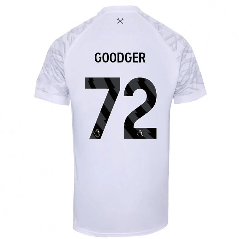 Danxen Kinder Tommy Goodger #72 Trikot Schwarz Weiß Torwarttrikot 2025/26