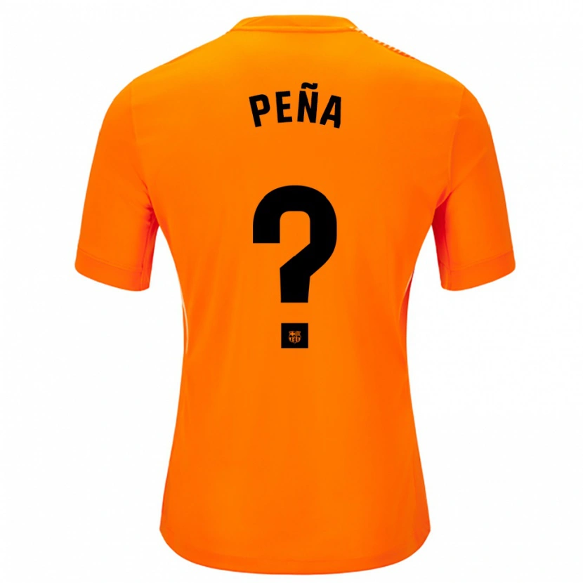 Danxen Kinder Pablo Peña #0 Trikot Orange Schwarz Torwarttrikot 2025/26