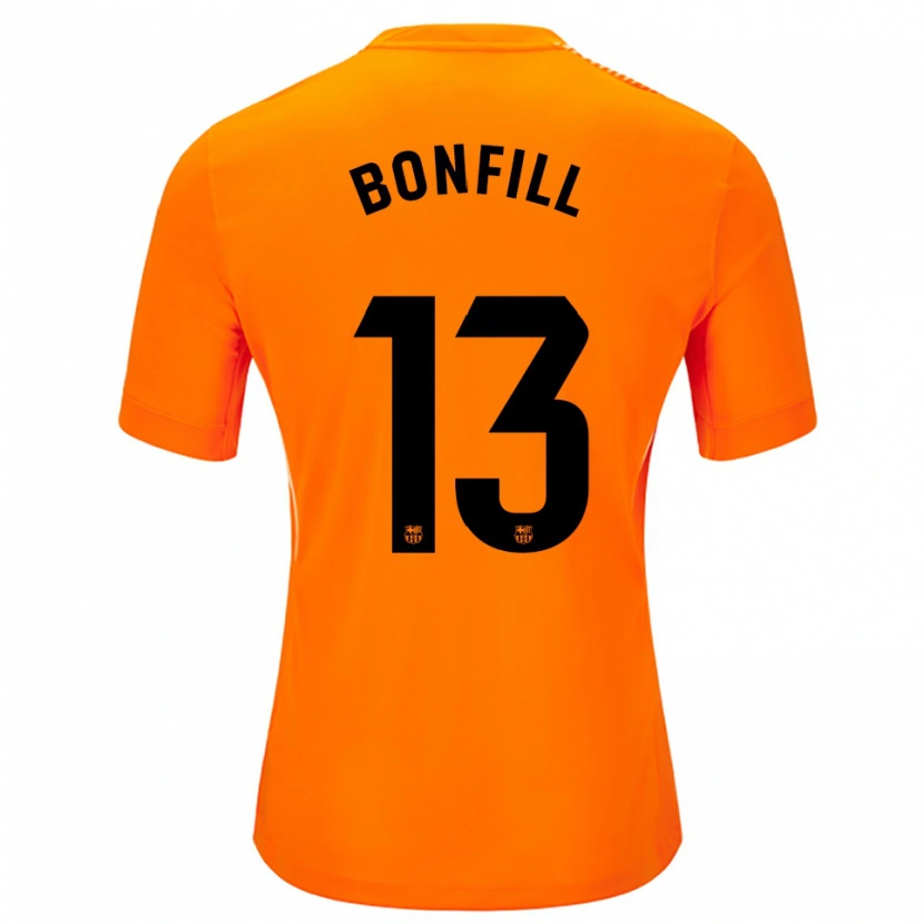 Danxen Kinder Max Bonfill #13 Trikot Orange Schwarz Torwarttrikot 2025/26