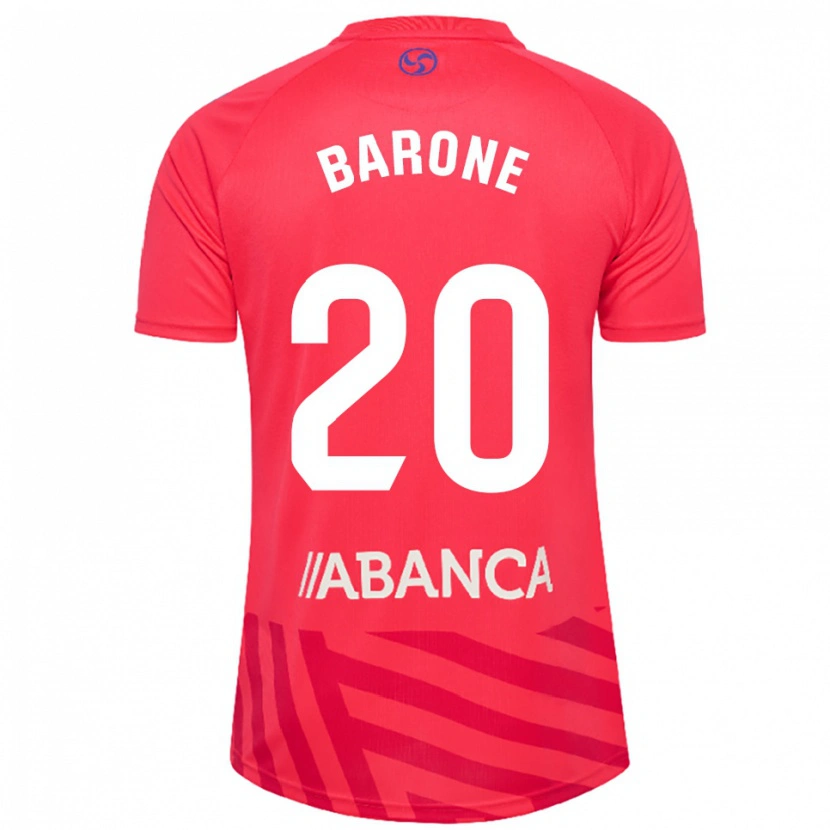 Danxen Kinder Caio Barone #20 Trikot Rot Weiß Torwarttrikot 2025/26
