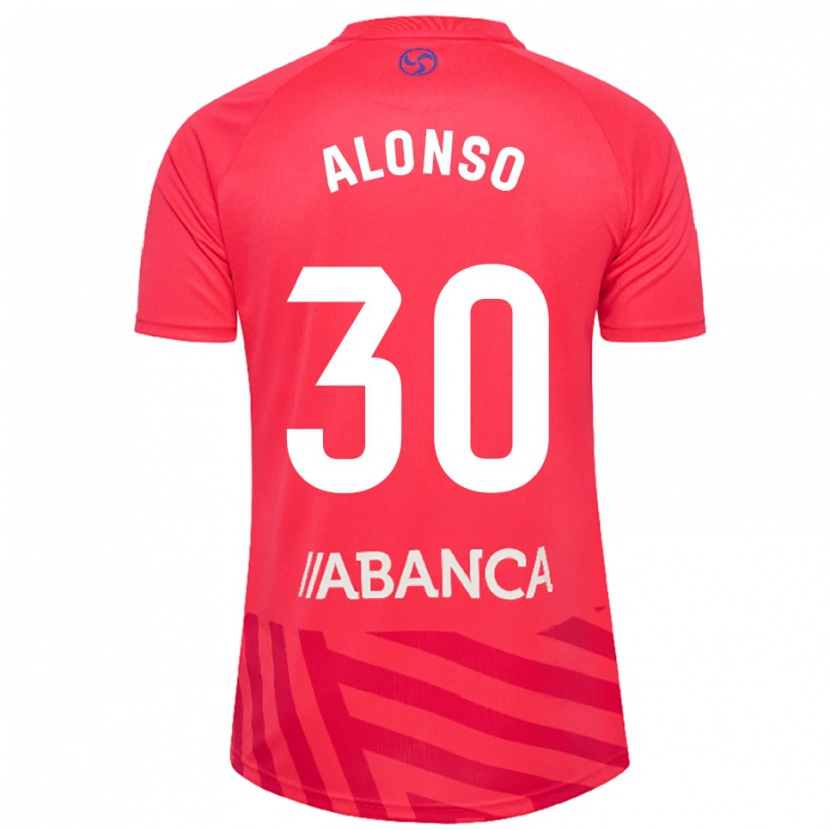 Danxen Kinder Adriana Alonso #30 Trikot Rot Weiß Torwarttrikot 2025/26