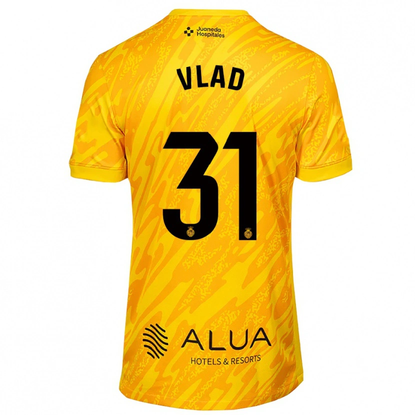Danxen Kinder Rares Vlad #31 Trikot Orange Schwarz Torwarttrikot 2025/26